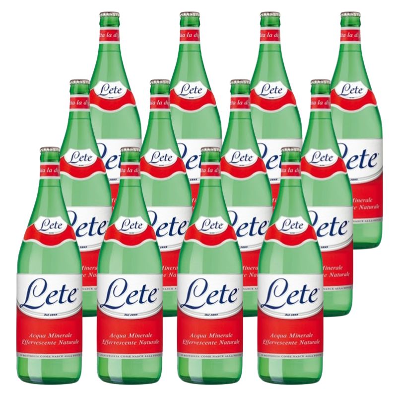 Acqua Lete Effervescente Naturale 1 L x 12 vetro a rendere