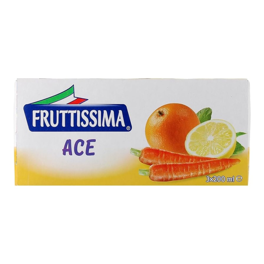 Fruttissima Nettare Ace 3 x 200 ml Fruttissima Nettare Ace 3 x 200 ml