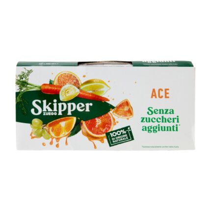 Skipper Succo Senza Zucchero Aggiunto ACE 3 x 200 ml