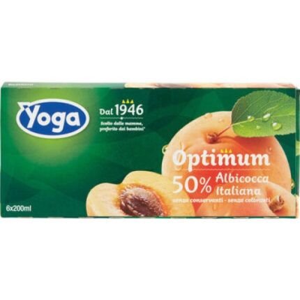 Yoga Succo Albicocca Brik 6 x 200 ml