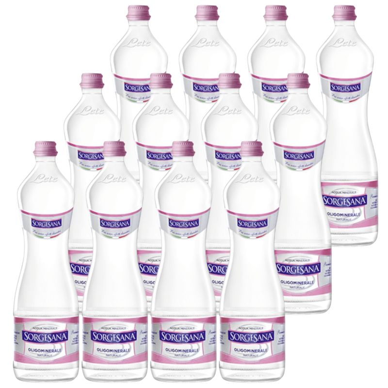 Acqua Sorgesana Naturale 1 L x 12 vetro a rendere Acqua Sorgesana Naturale 1 L x 12 vetro a rendere - immagine 1