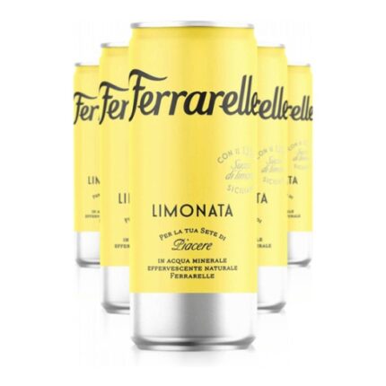 Cassa Limonata Ferrarelle in lattina da cl 33 - Confezione da 12 pz