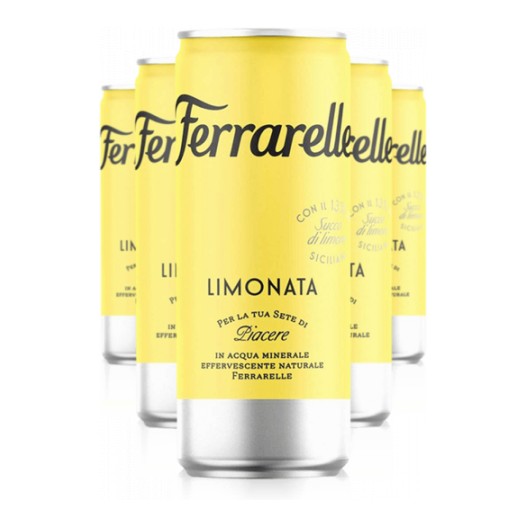 Cassa Limonata Ferrarelle in lattina da cl 33 - Confezione da 12 pz Cassa Limonata Ferrarelle in lattina da cl 33 - Confezione da 12 pz