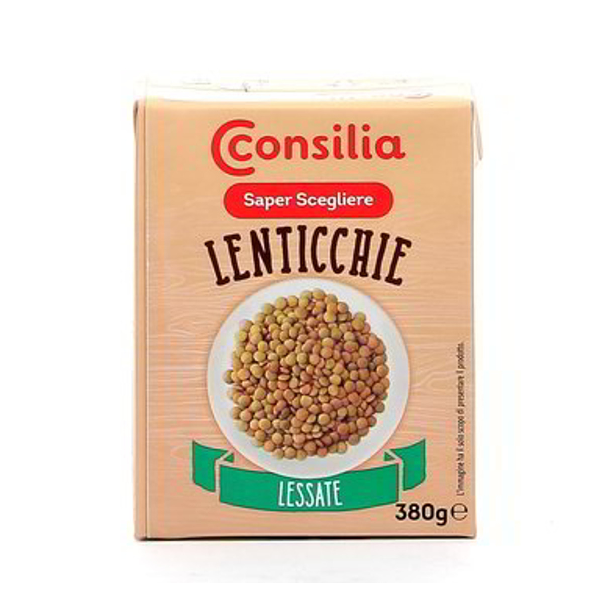 Consilia-Lenticchie-Brick-380-g-1.jpg Consilia Lenticchie Brick 380 g - immagine 1