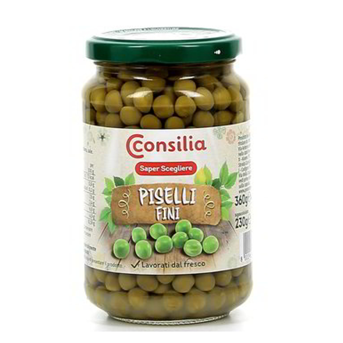 Consilia-Piselli-Fini-Vetro-360-g-1.jpg Consilia Piselli Fini Vetro 360 g - immagine 1