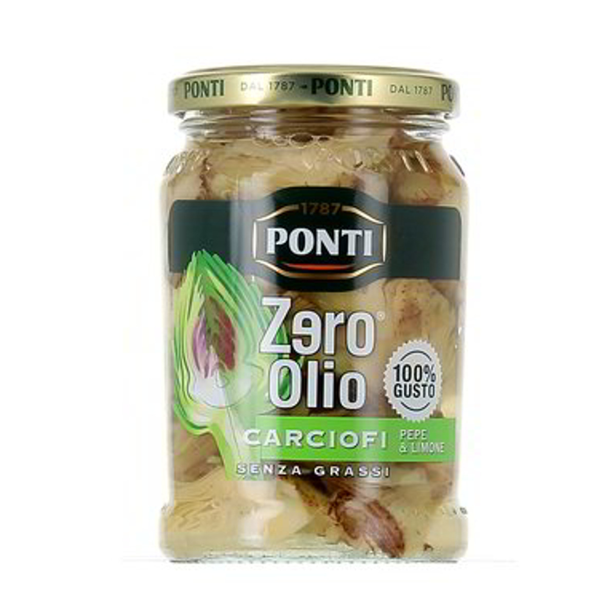 Ponti-Carciofi-Zero-Olio-300-g-1.jpg Ponti Carciofi Zero Olio 300 g - immagine 1
