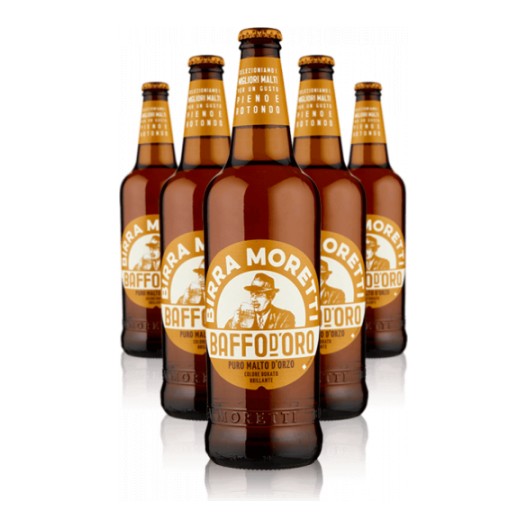 Cassa Birra Baffo D'Oro 66 cl - Confezione da 24 pz Cassa Birra Baffo D'Oro 66 cl - Confezione da 24 pz