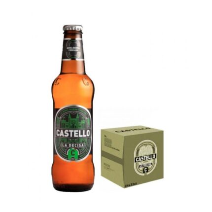 Cassa Birra Castello La Decisa 33 cl - Confezione da 24 pz