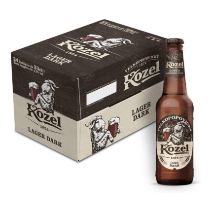 Cassa Birra Kozel Dark 33 cl - Confezione da 24 pz