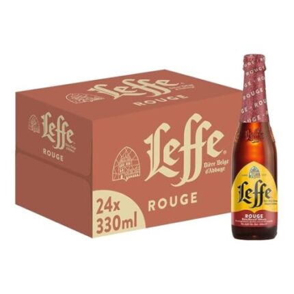 Cassa Birra Leffe Rouge 33 cl - Confezione da 24 pz
