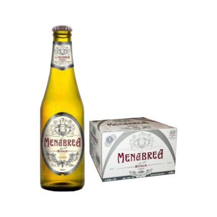Cassa Birra Menabrea Anniversario Bionda 66 cl - Confezione da 24 pz