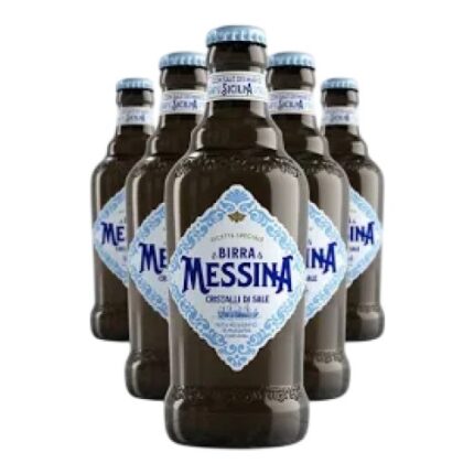 Cassa Birra Messina Cristalli di Sale 33 cl - Confezione da 24 pz