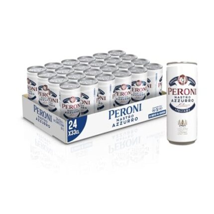 Cassa Birra Nastro Azzurro lattina 33 cl - Confezione da 24 pz