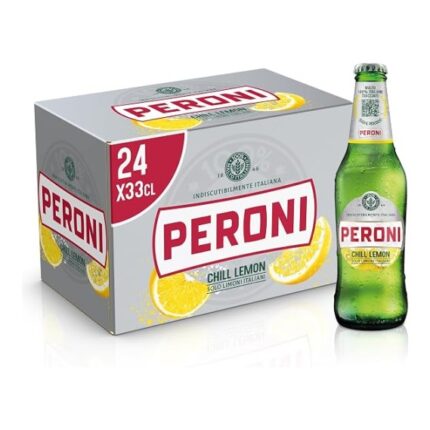 Cassa Birra Peroni Chill Lemon 33 cl - Confezione da 24 pz