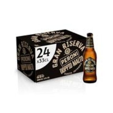 Cassa Birra Peroni Gran Riserva Puro Malto 33 cl - Confezione da 24 pz