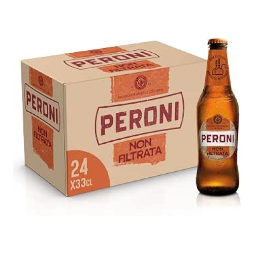 Cassa Birra Peroni Non Filtrata 33 cl - Confezione da 24 pz Cassa Birra Peroni Non Filtrata 33 cl - Confezione da 24 pz