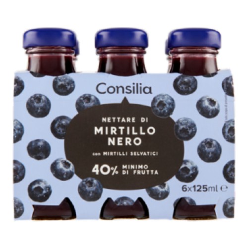 Consilia Mirtillo 6 x 125 ml Consilia Mirtillo 6 x 125 ml